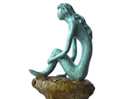 铸铜雕塑《鱼美人》